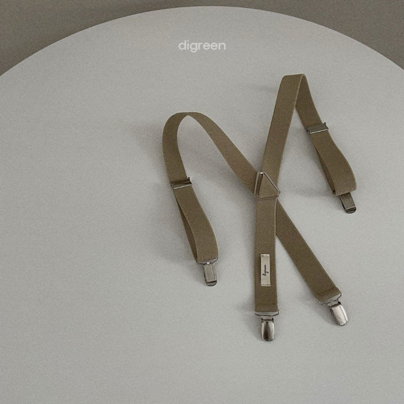 Digreen - Korean Children Fashion - #childrensboutique - Natural Suspenders - 3