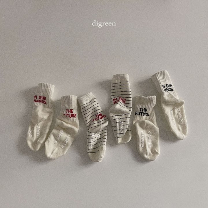 Digreen - Korean Children Fashion - #kidsshorts - Future Socks