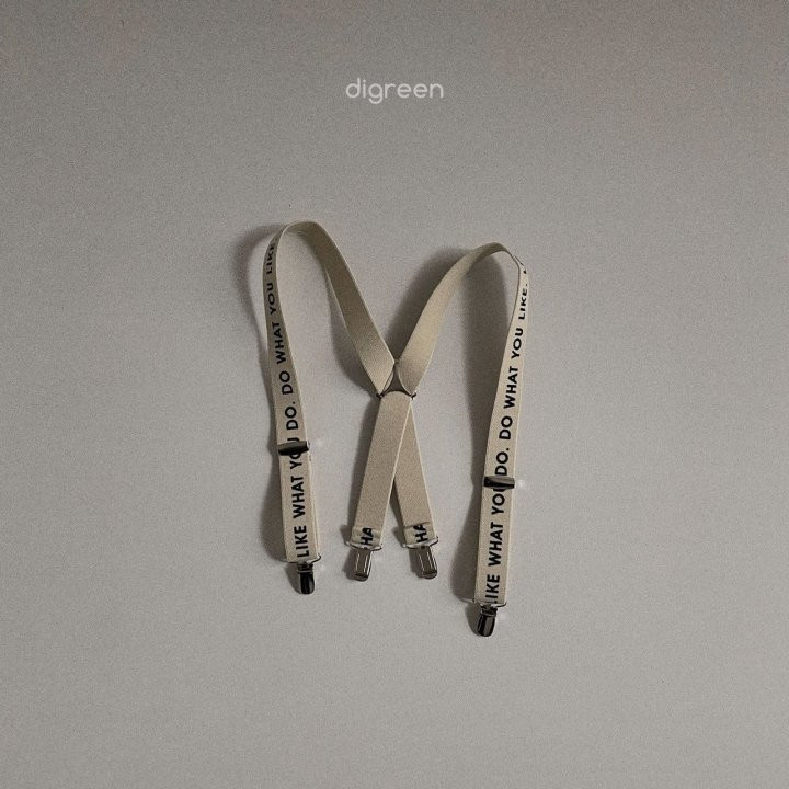 Digreen - Korean Children Fashion - #kidsstore - Lettering Suspenders