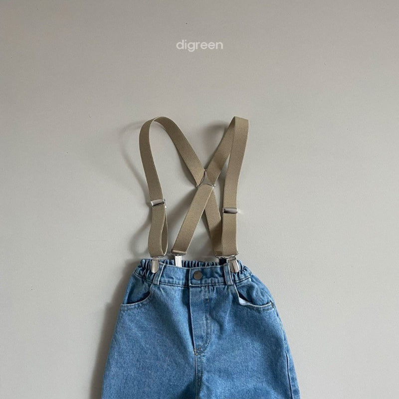 Digreen - Korean Children Fashion - #magicofchildhood - Natural Suspenders - 12