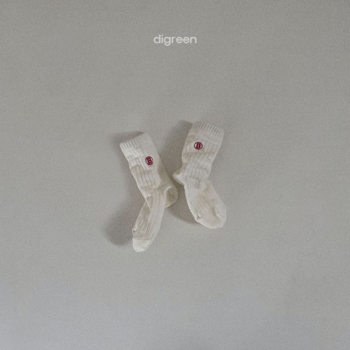 Digreen - Korean Children Fashion - #todddlerfashion - Butter Socks (set of 3) - 8