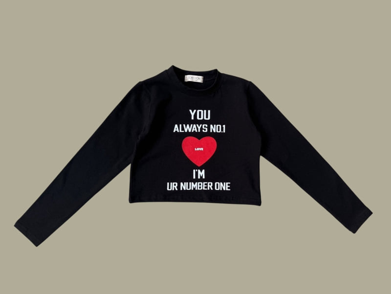 Dore Dore - Korean Children Fashion - #Kfashion4kids - Number One Crop Tee - 5