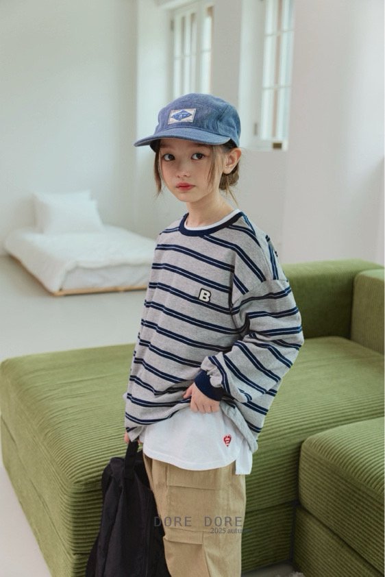 Dore Dore - Korean Children Fashion - #Kfashion4kids - B Patch Tee - 10