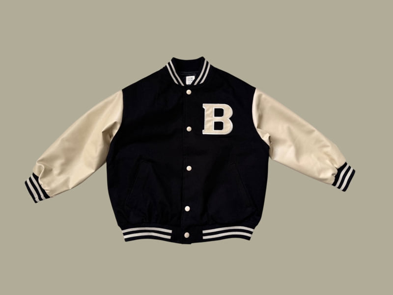 Dore Dore - Korean Children Fashion - #Kfashion4kids - B Oversized Baseball Jumper - 3