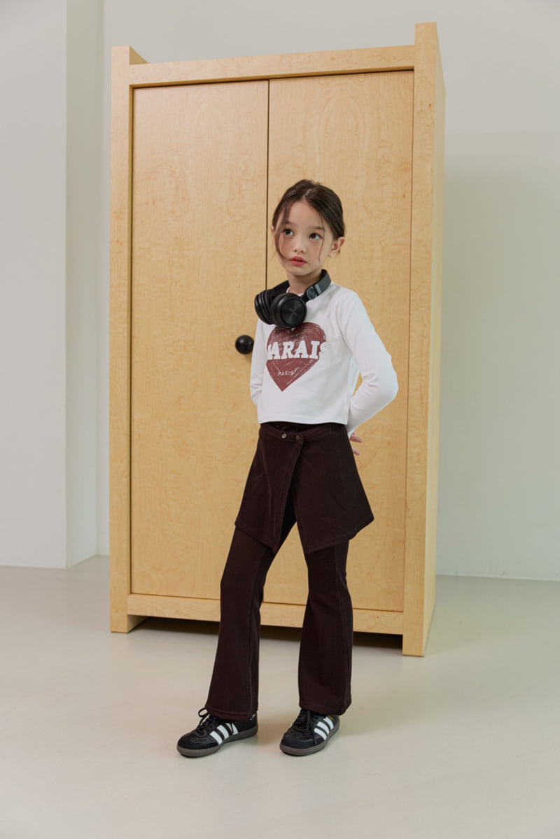 Dore Dore - Korean Children Fashion - #childofig - Layered Skirt Jegging Set
