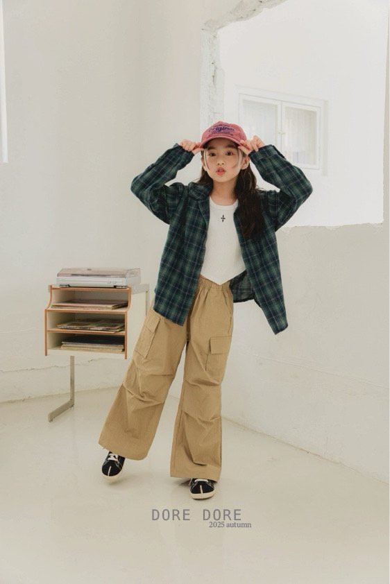 Dore Dore - Korean Children Fashion - #childofig - AOD Check Shirt - 7
