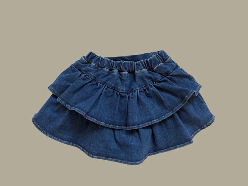 Dore Dore - Korean Children Fashion - #childofig - Span Tiered Skirt Pants - 4