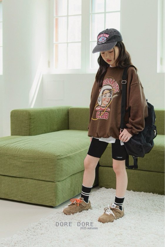 Dore Dore - Korean Children Fashion - #childrensboutique - Astronaut Sweatshirt - 11