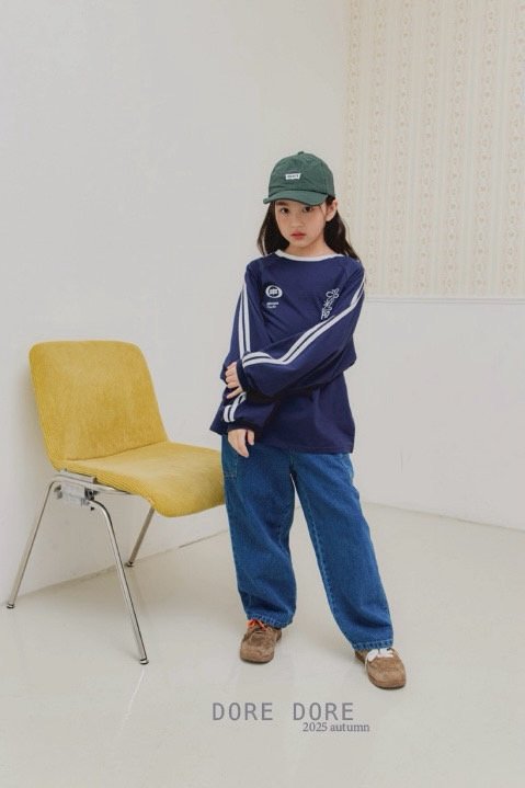 Dore Dore - Korean Children Fashion - #childrensboutique - Tape Raglan Tee - 7
