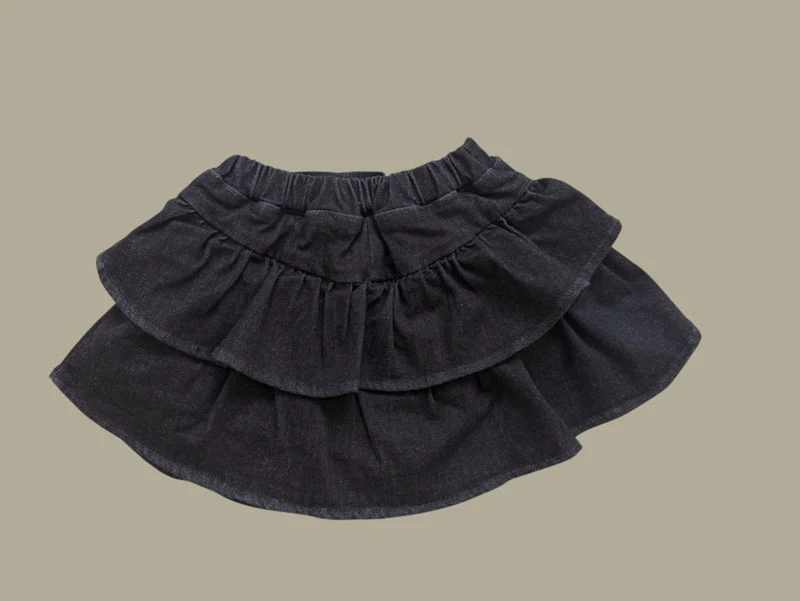 Dore Dore - Korean Children Fashion - #designkidswear - Span Tiered Skirt Pants - 6