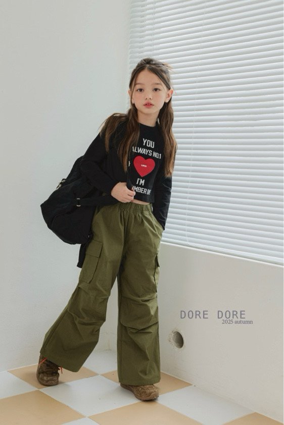 Dore Dore - Korean Children Fashion - #discoveringself - Pleated Cargo Pants - 10