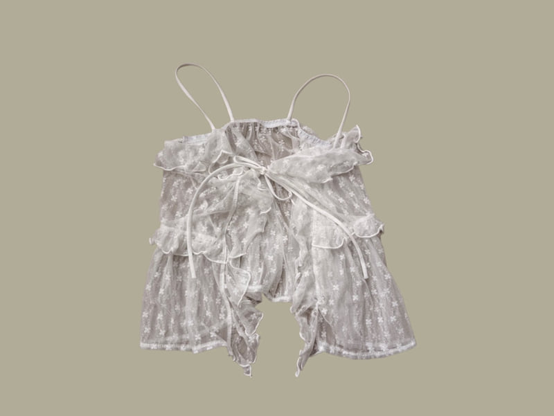 Dore Dore - Korean Children Fashion - #discoveringself - Lace Bustier - 3
