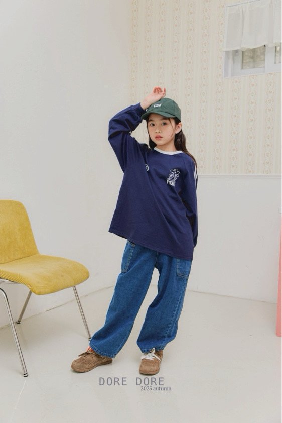 Dore Dore - Korean Children Fashion - #discoveringself - Tape Raglan Tee - 9