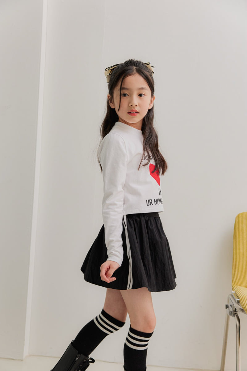 Dore Dore - Korean Children Fashion - #fashionkids - Number One Crop Tee