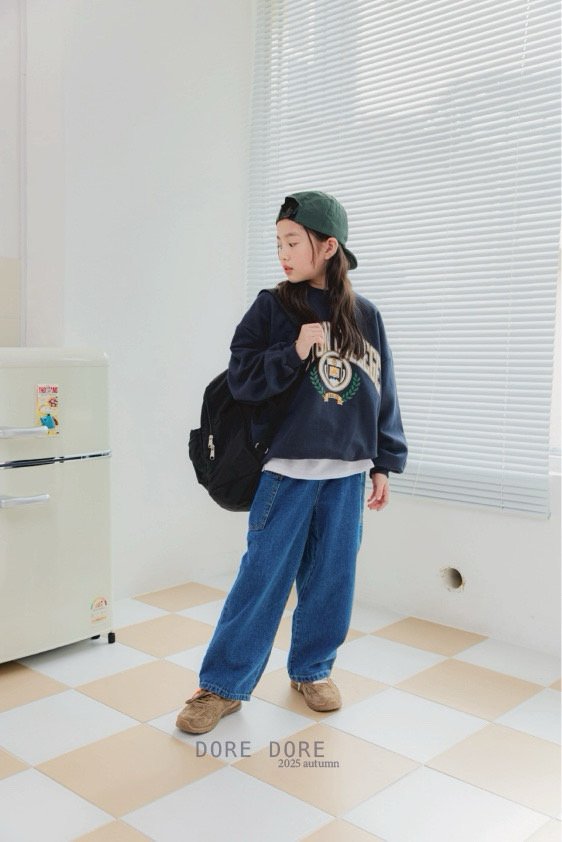 Dore Dore - Korean Children Fashion - #fashionkids - Autumn Boston Sweatshirt - 9