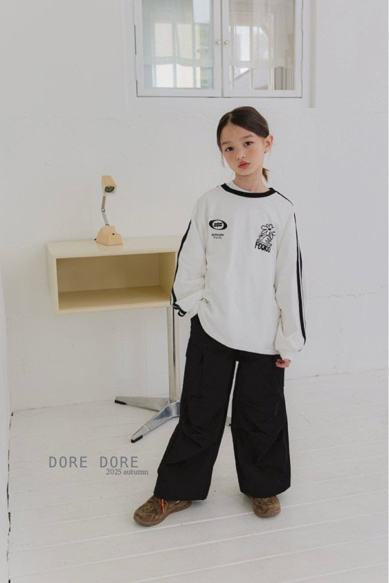 Dore Dore - Korean Children Fashion - #fashionkids - Tape Raglan Tee - 10
