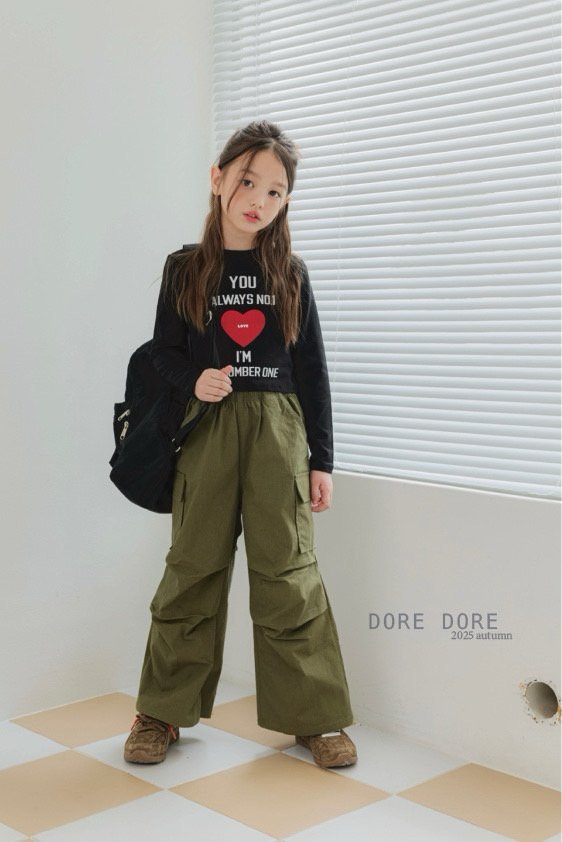Dore Dore - Korean Children Fashion - #kidsshorts - Pleated Cargo Pants - 12