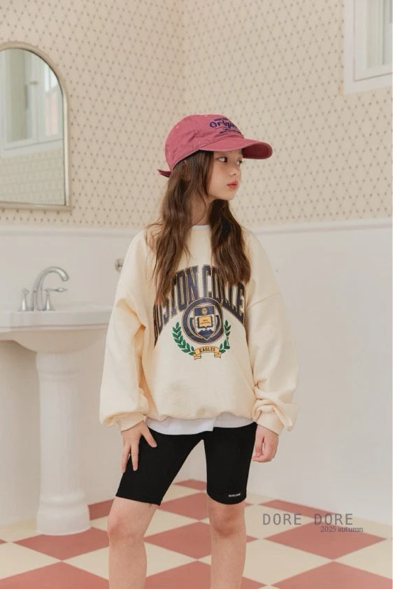 Dore Dore - Korean Children Fashion - #kidsshorts - Autumn Boston Sweatshirt - 10