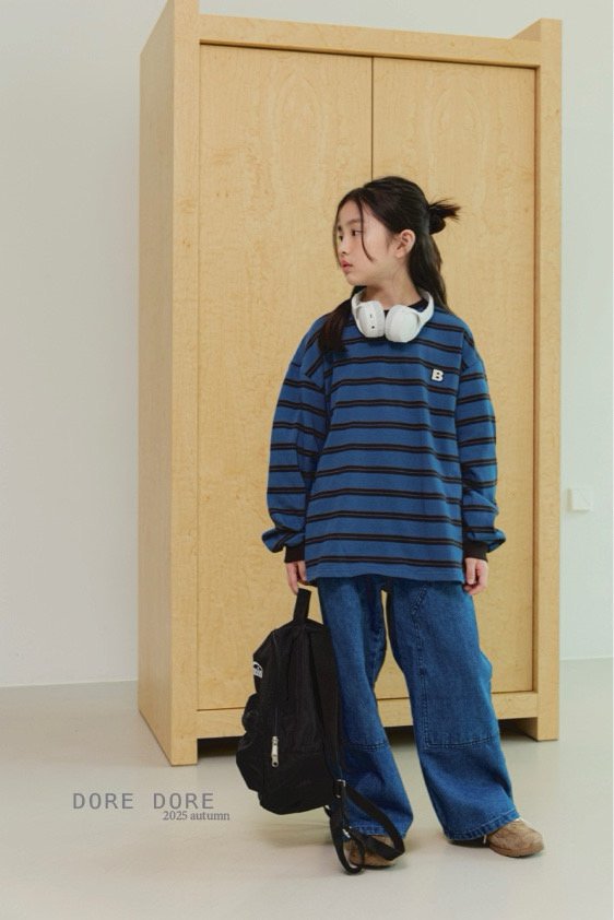 Dore Dore - Korean Children Fashion - #kidsshorts - B Patch Tee - 7