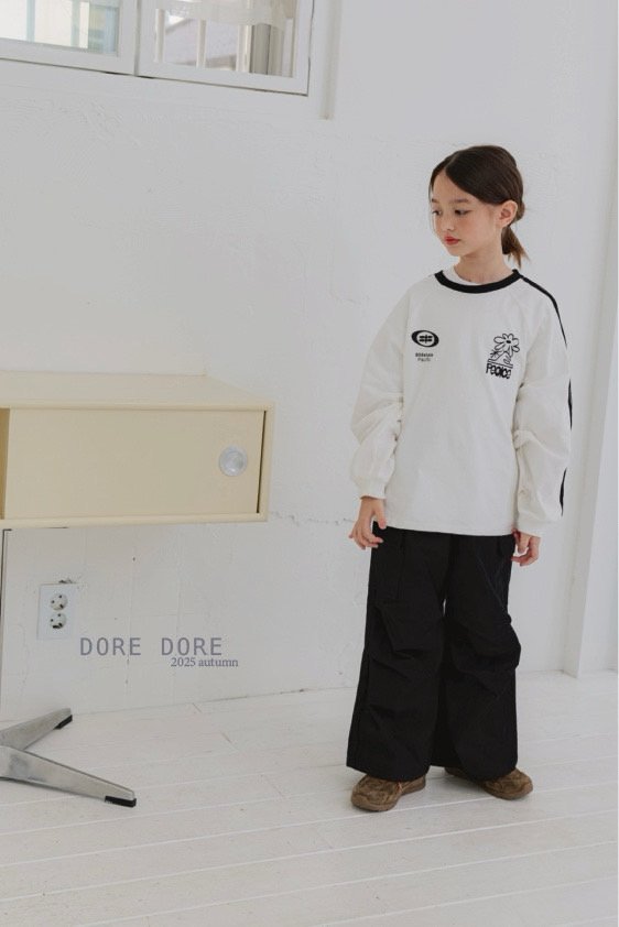 Dore Dore - Korean Children Fashion - #kidsstore - Tape Raglan Tee - 12