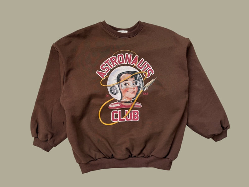 Dore Dore - Korean Children Fashion - #littlefashionista - Astronaut Sweatshirt - 3