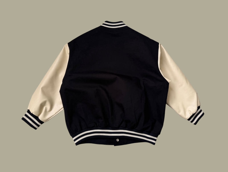 Dore Dore - Korean Children Fashion - #Kfashion4kids - B Oversized Baseball Jumper - 4