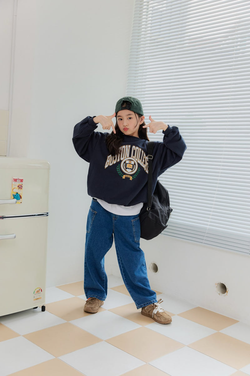 Dore Dore - Korean Children Fashion - #magicofchildhood - Autumn Boston Sweatshirt