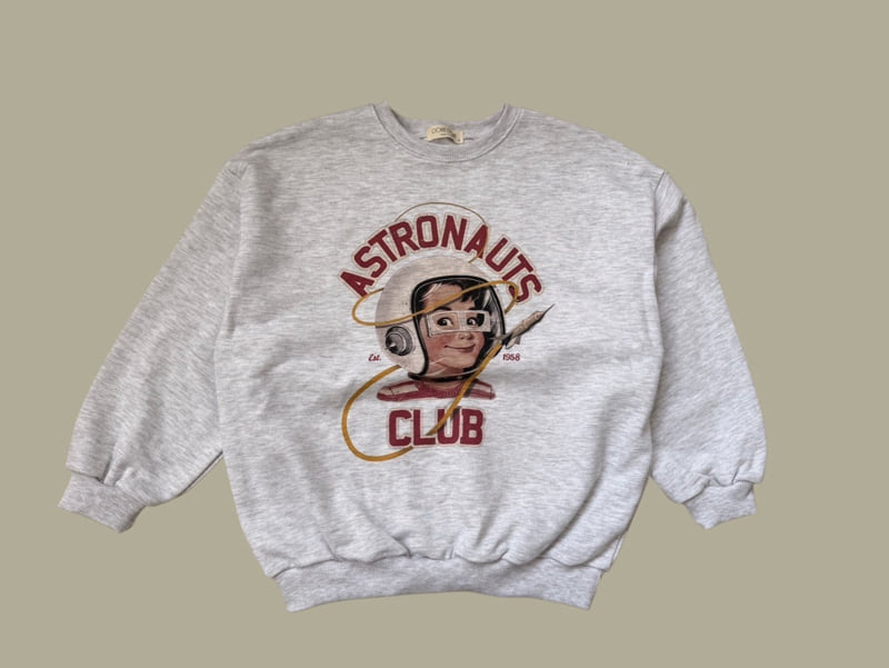 Dore Dore - Korean Children Fashion - #minifashionista - Astronaut Sweatshirt - 5