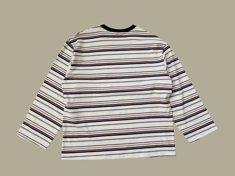 Dore Dore - Korean Children Fashion - #prettylittlegirls - Pocket Stripe Tee - 6