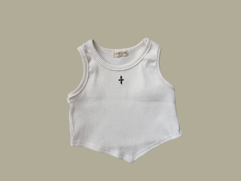 Dore Dore - Korean Children Fashion - #prettylittlegirls - Chrome V-Neck Sleeveless - 5