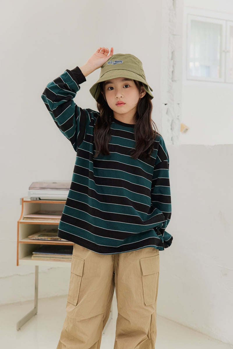 Dore Dore - Korean Children Fashion - #stylishchildhood - Multi Stripe Tee