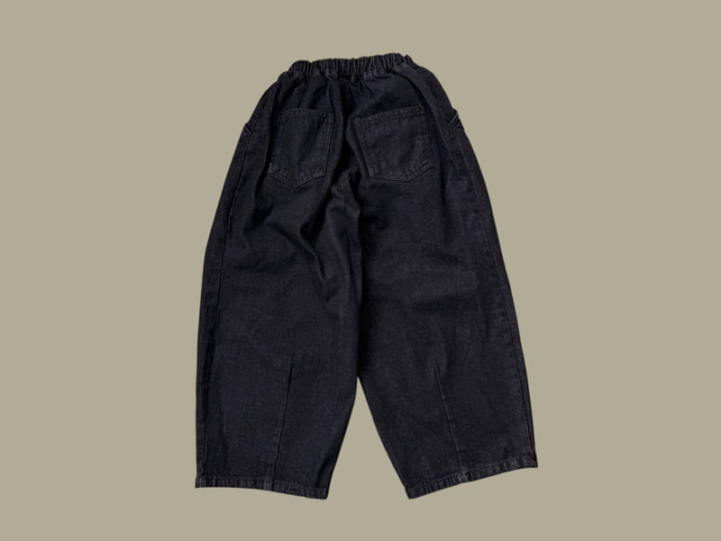 Dore Dore - Korean Children Fashion - #stylishchildhood - Front Pleat Balloon Denim Pants - 6