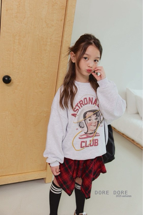 Dore Dore - Korean Children Fashion - #todddlerfashion - Astronaut Sweatshirt - 7