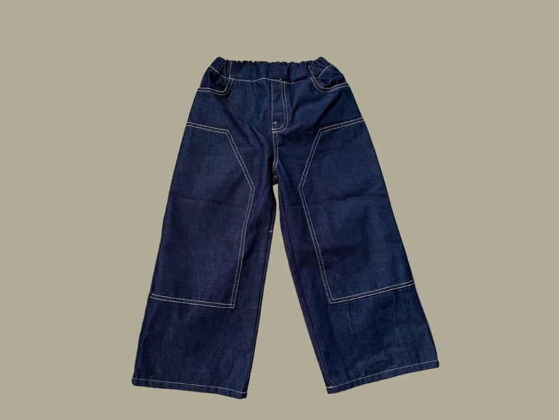 Dore Dore - Korean Children Fashion - #todddlerfashion - Profit Denim Pants - 3