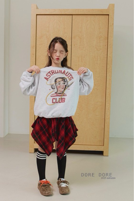 Dore Dore - Korean Children Fashion - #toddlerclothing - Astronaut Sweatshirt - 8