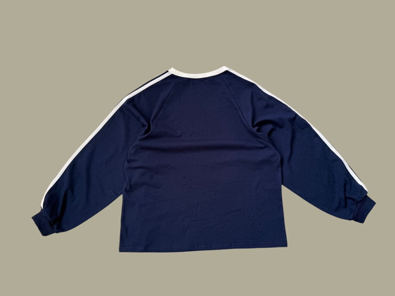 Dore Dore - Korean Children Fashion - #todddlerfashion - Tape Raglan Tee - 4