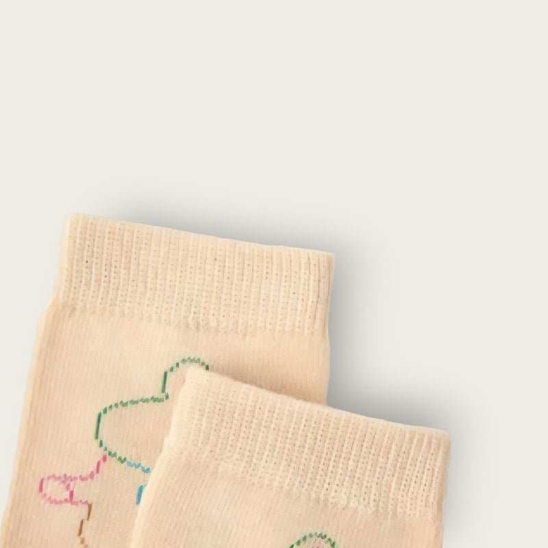 Dudie - Korean Children Fashion - #Kfashion4kids - Color Rabbit Set (set of 3) - 6