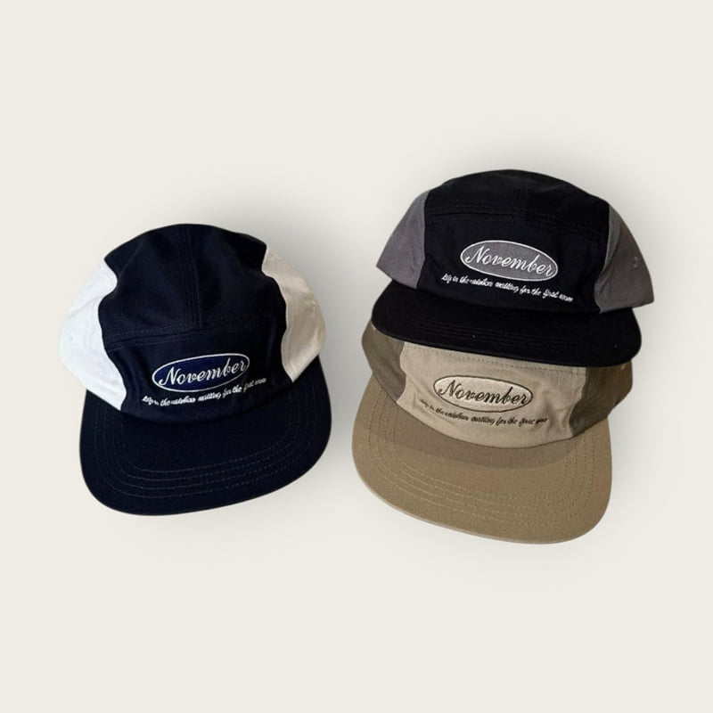 Dudie - Korean Children Fashion - #Kfashion4kids - Two-Tone Cap - 2
