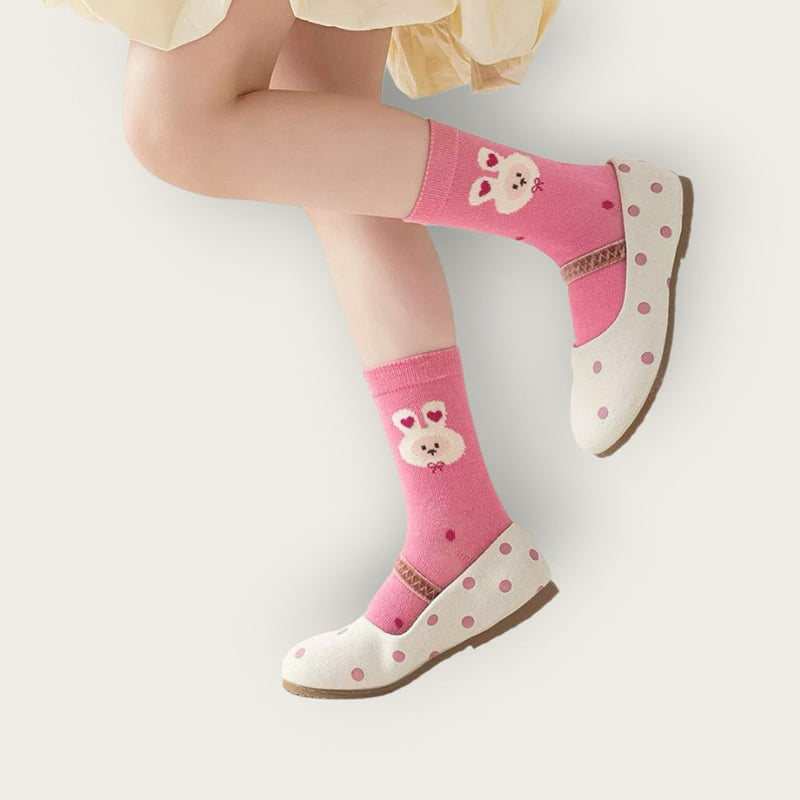 Dudie - Korean Children Fashion - #Kfashion4kids - G Heart Set (set of 5) - 7