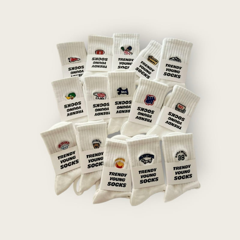 Dudie - Korean Children Fashion - #Kfashion4kids - Sporty (set of 5) - 2