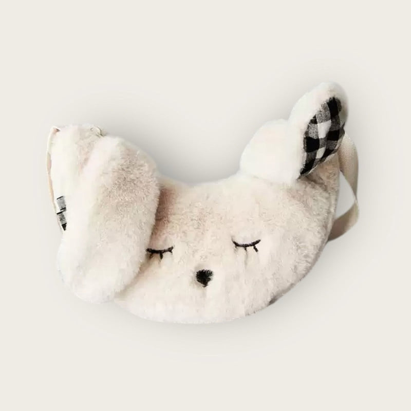 Dudie - Korean Children Fashion - #Kfashion4kids - Cutie Fuzzy Cross Bag - 3