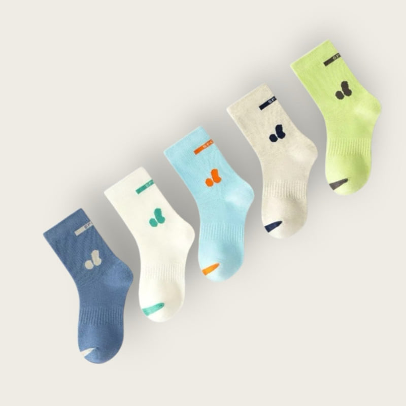 Dudie - Korean Children Fashion - #childofig - K Sports Set (set of 5) - 12