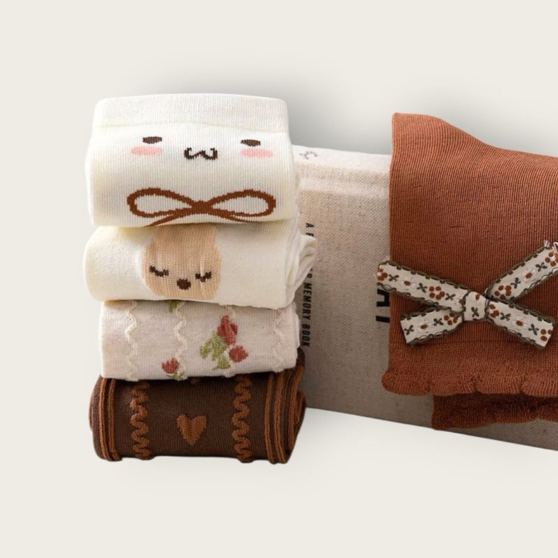 Dudie - Korean Children Fashion - #childofig - Ribbon Eye Set (set of 5) - 5