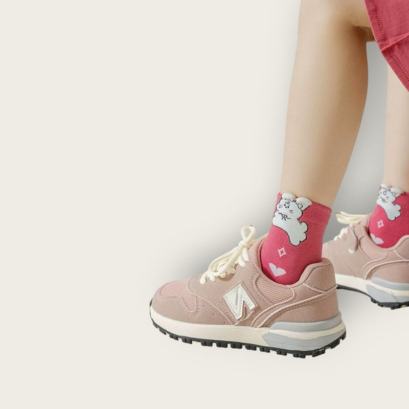Dudie - Korean Children Fashion - #childofig - Ribbon Bear Set (set of 5) - 9