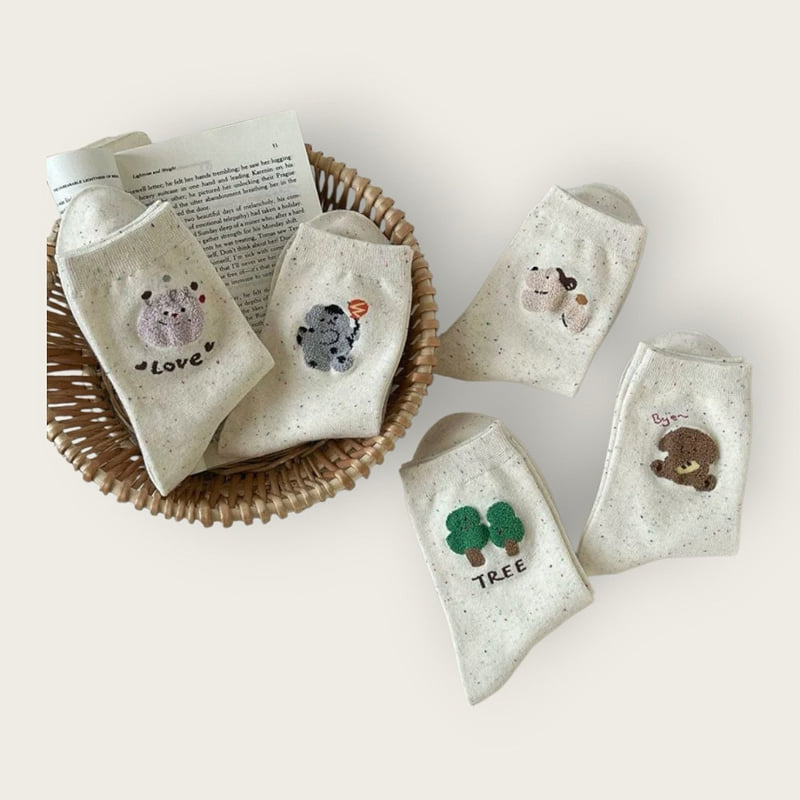 Dudie - Korean Children Fashion - #childofig - Boca Tree Set With Mom (set of 5) - 7