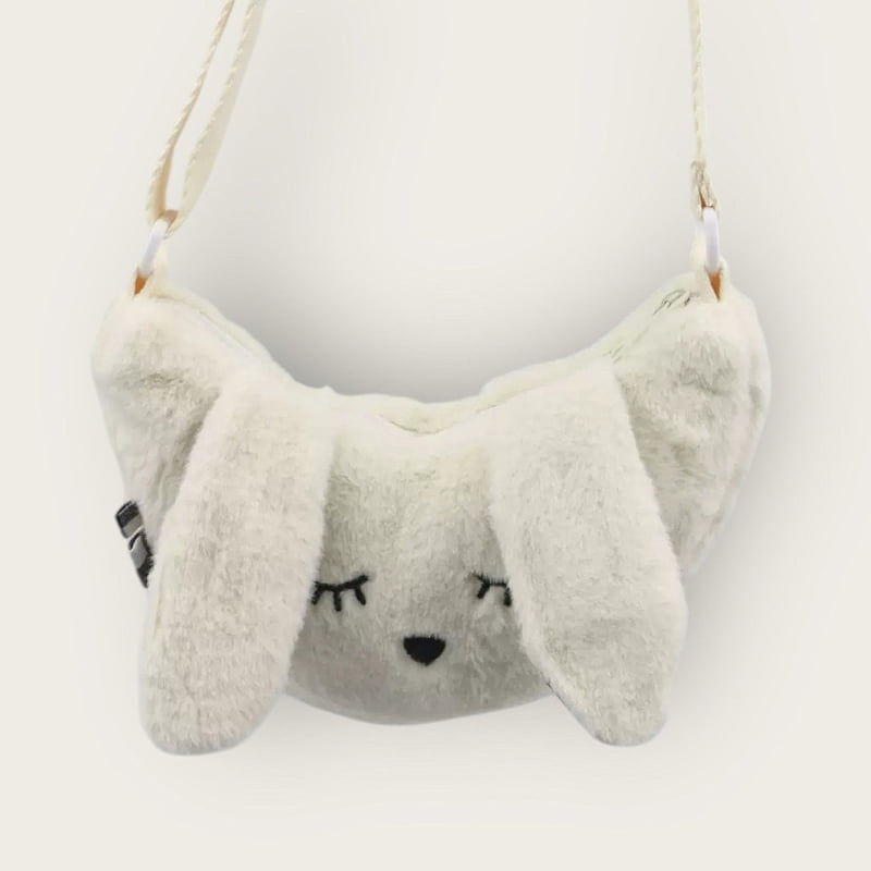 Dudie - Korean Children Fashion - #childofig - Cutie Fuzzy Cross Bag - 8