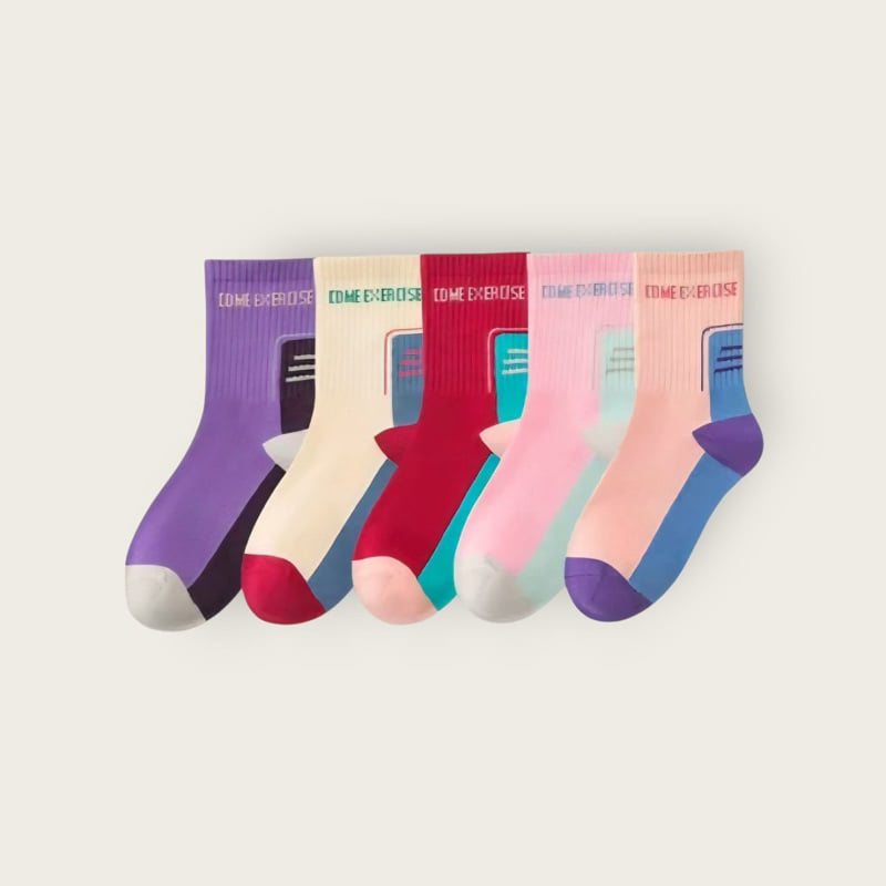 Dudie - Korean Children Fashion - #childofig - Come Set (set of 5) - 2