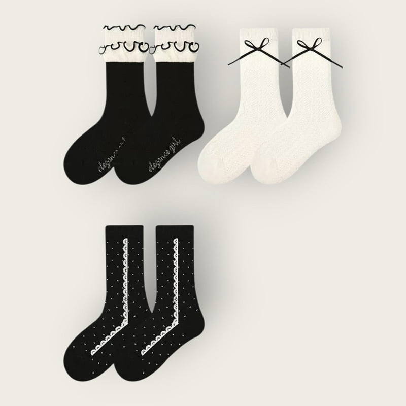 Dudie - Korean Children Fashion - #childrensboutique - Elegance Set (set of 3) - 2