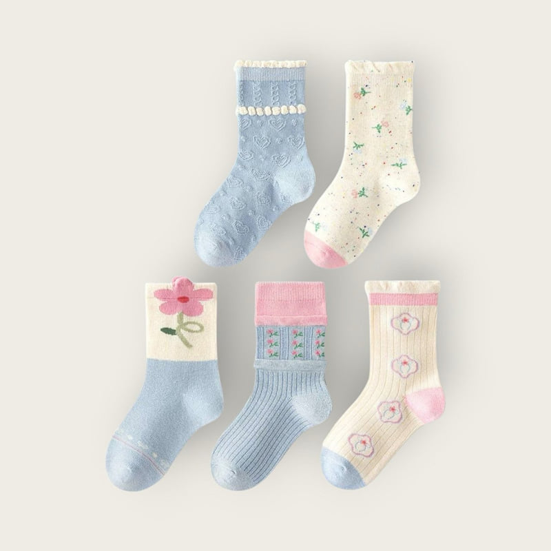 Dudie - Korean Children Fashion - #childrensboutique - Scuffle Set (set of 5) - 3