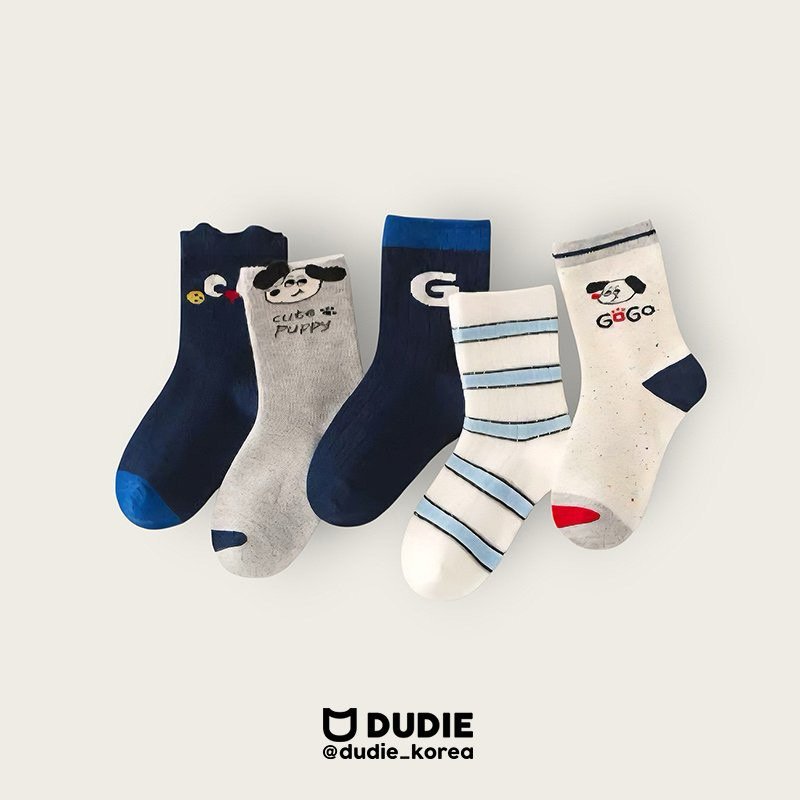 Dudie - Korean Children Fashion - #childrensboutique - GoGo G Set (set of 5)